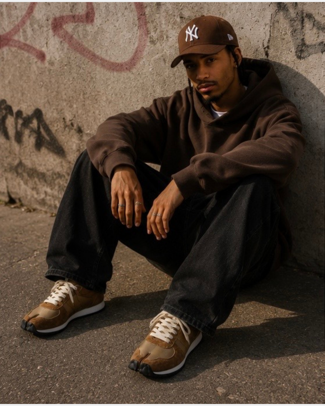 tabito01 / tabi trainer / brown