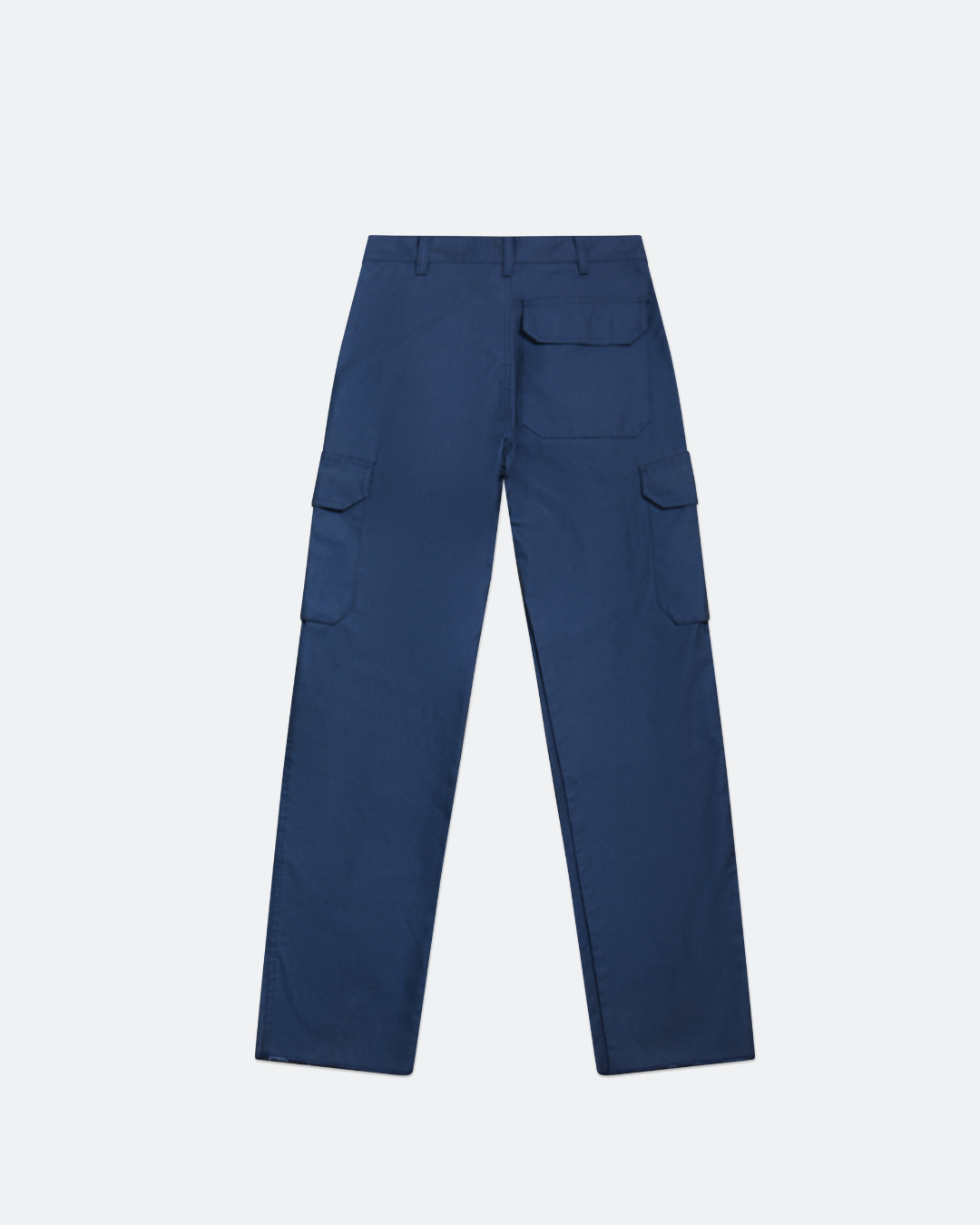 Vintage Blauwe Cargo Broek