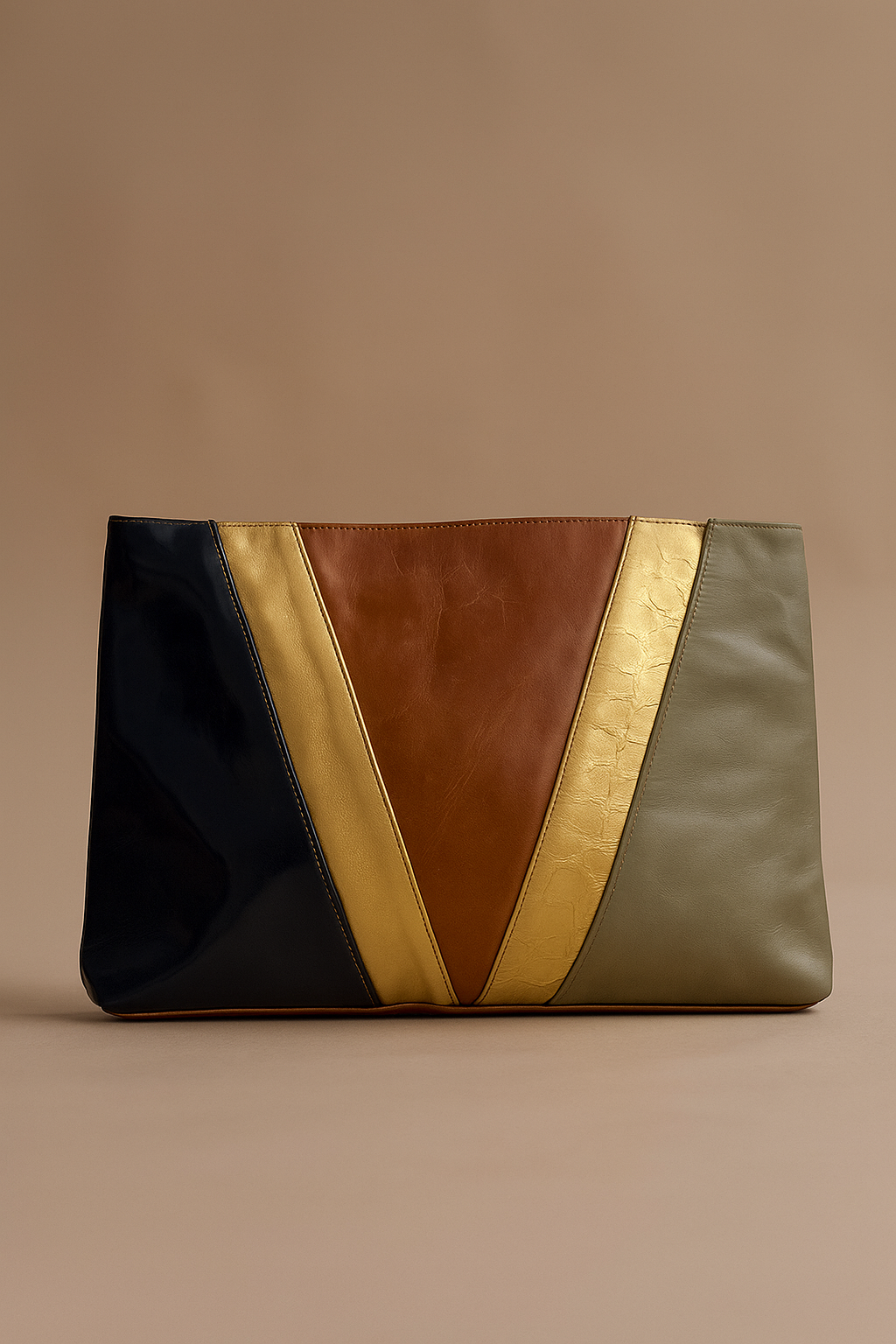 Gekleurde Handmade Clutch van Mogil – Luxe & Uniek