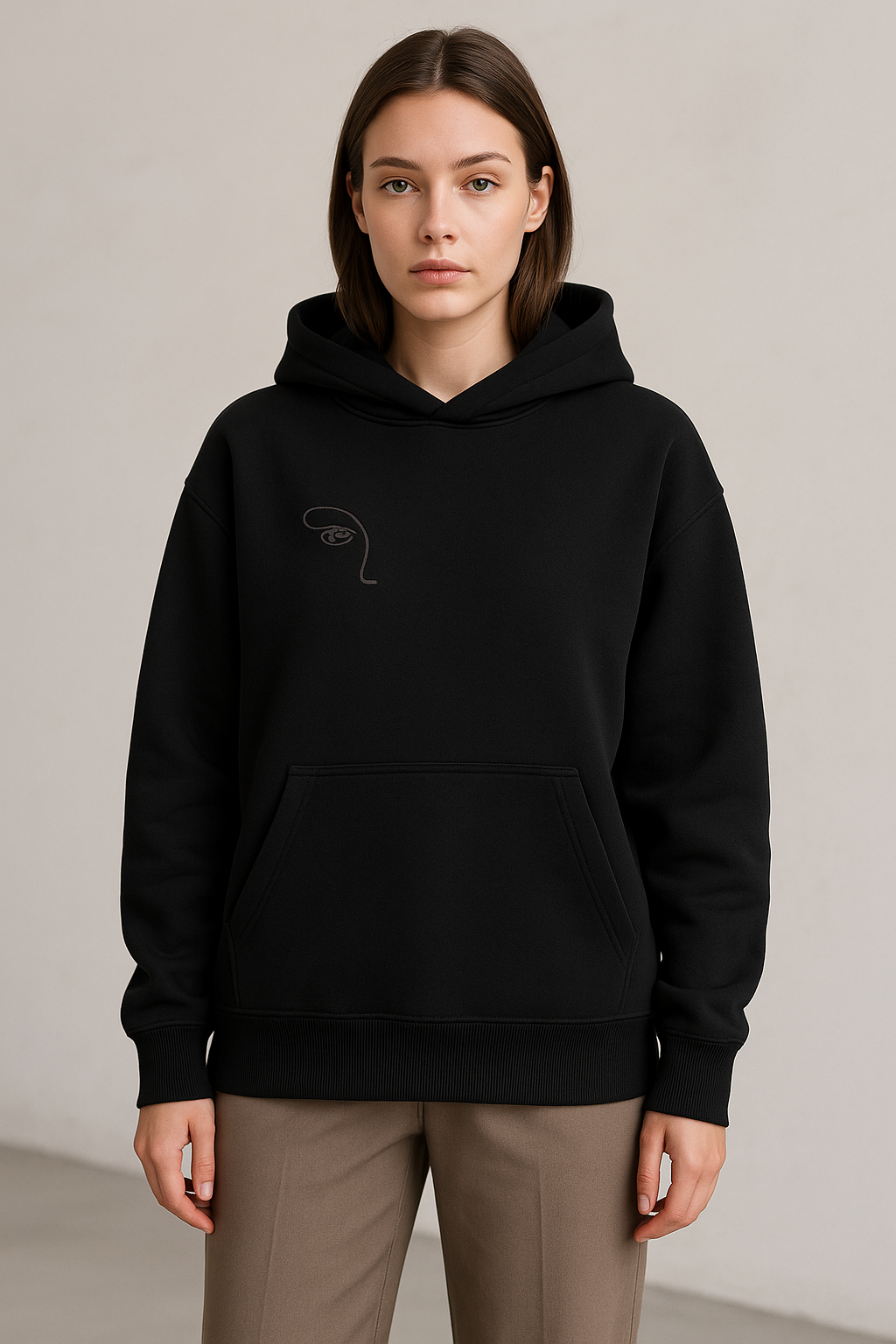 Unisex Details Hoodie – Whisper Series