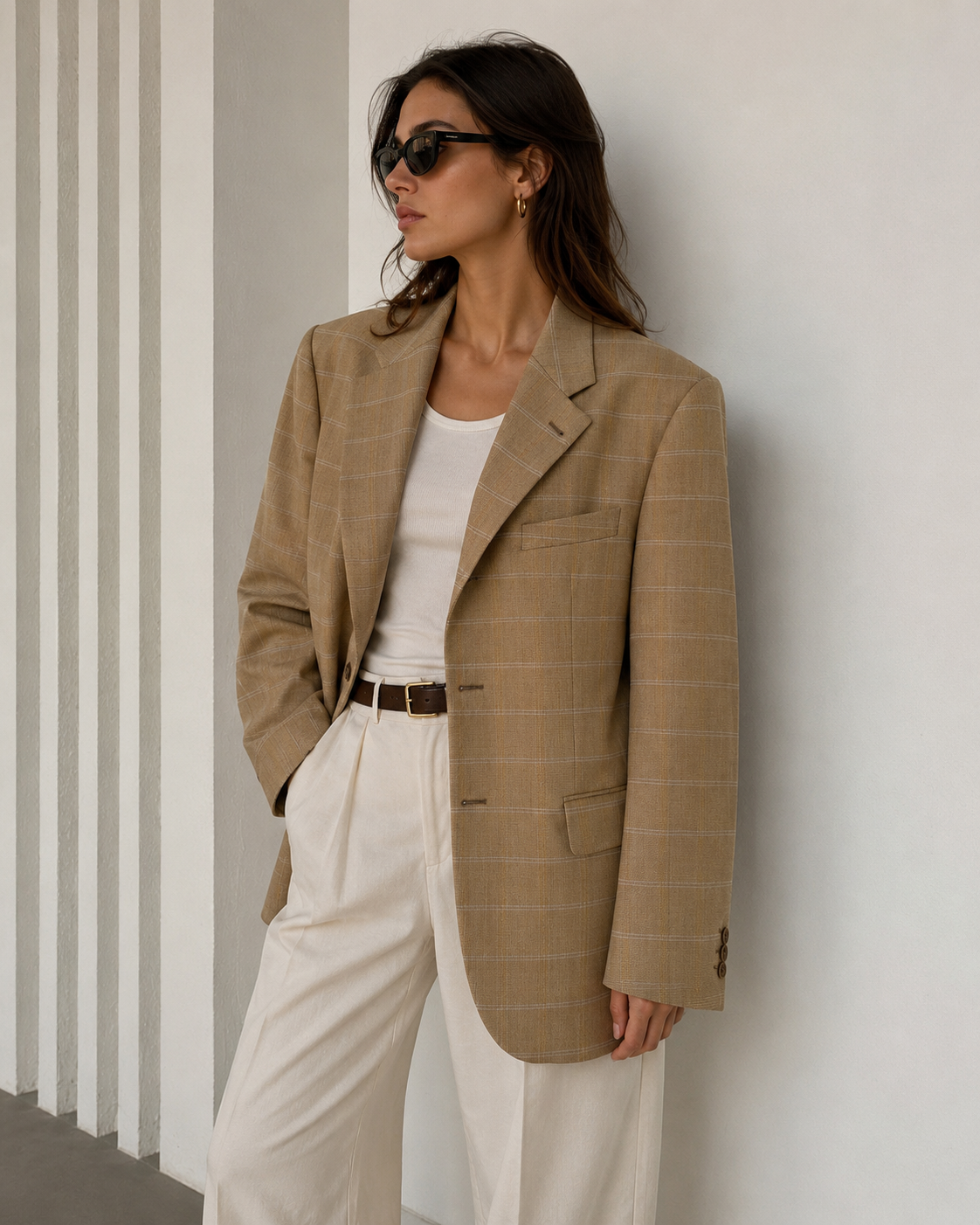 Vintage Oversized Blazer by Louis Feraud (ca eind jaren 80)