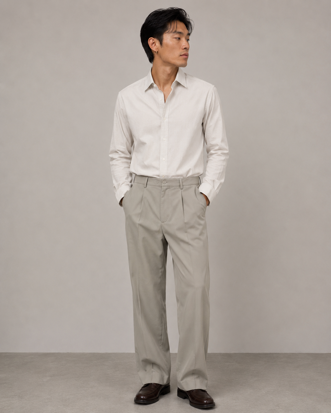 Unisex Vintage Herenpantalon – Ook Perfect voor Dames in een Baggy Style