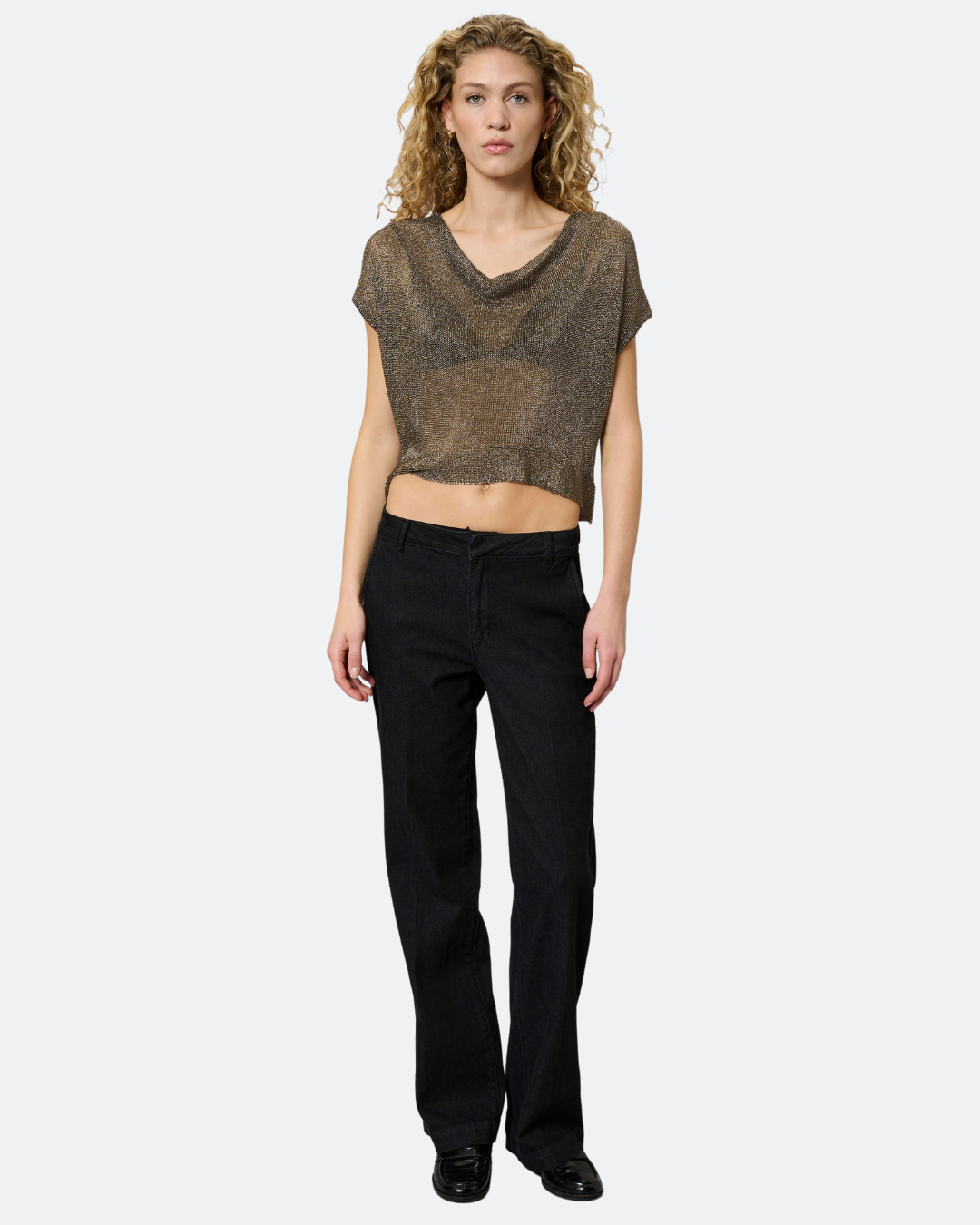 MWOlly knit Waterfall Top - My Essential Wardrobe