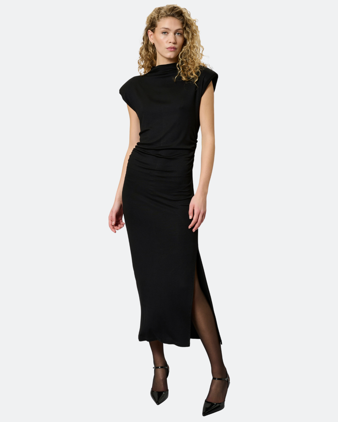 MWGiggo Long Dress Black by My Essential Wardrobe