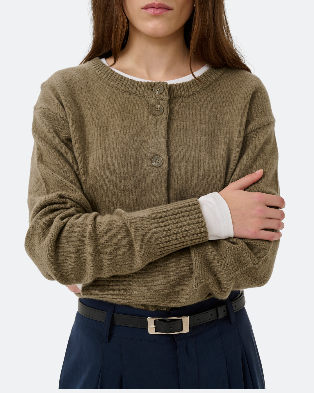 MWHuxi Knit Cardigan – Tijdloze zachtheid & effortless stijl
