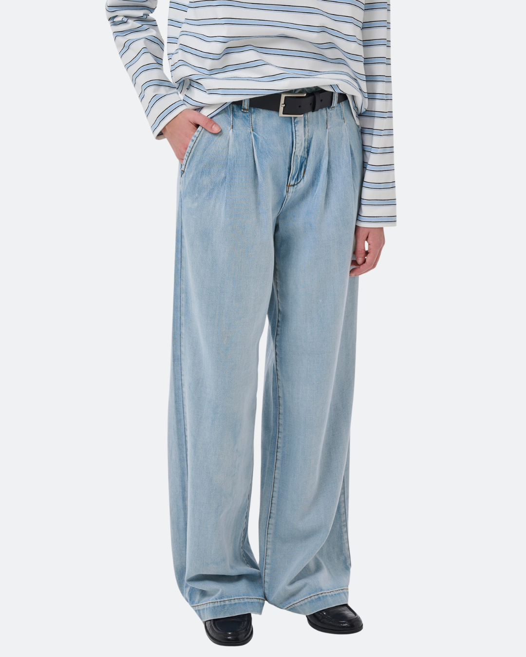 MWDikan 144 High Wide - light blue wash