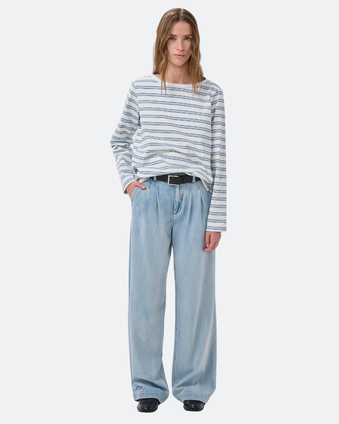MWDikan 144 High Wide - light blue wash