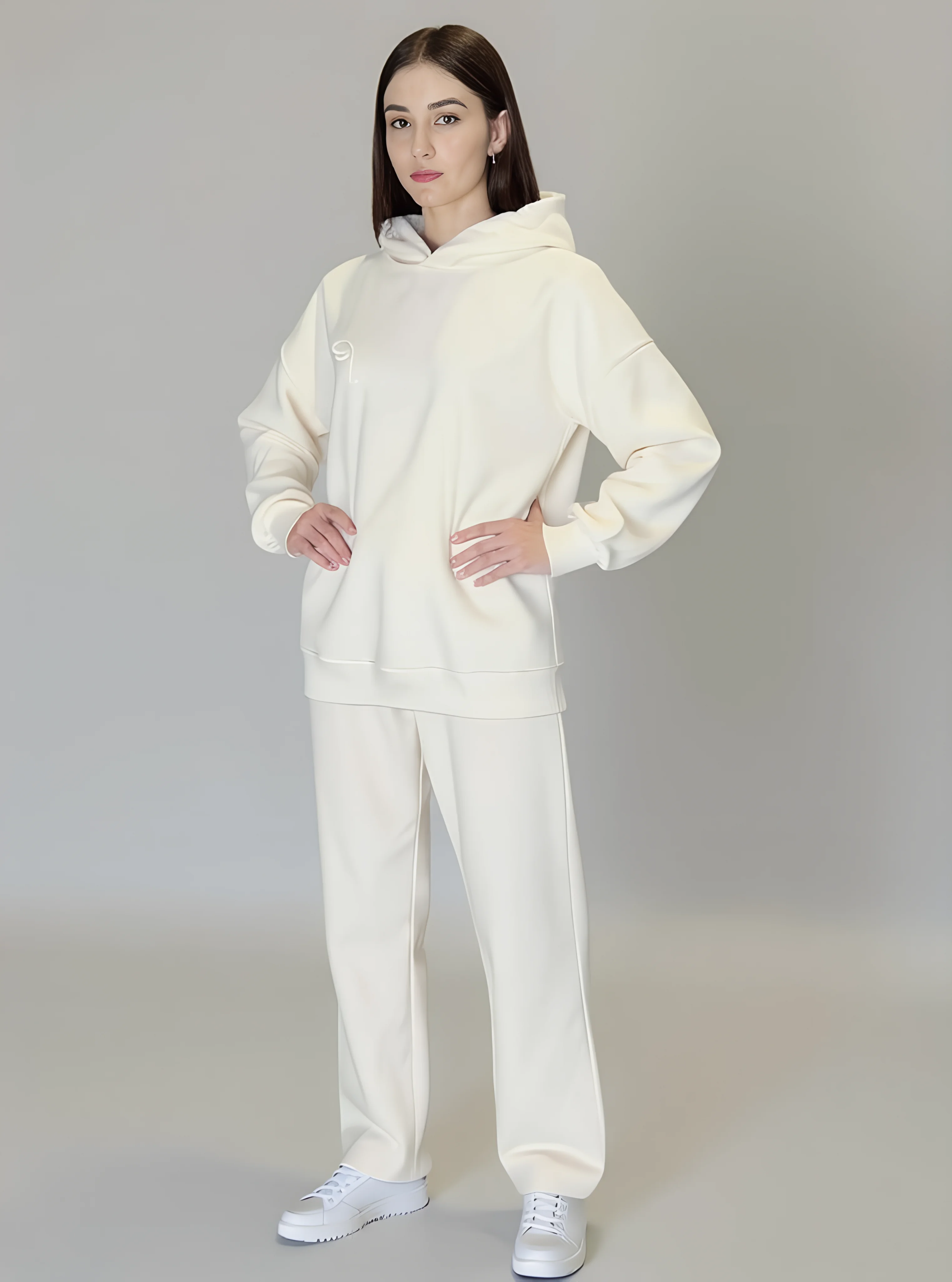 Unisex Details Hoodie – Whisper Series
