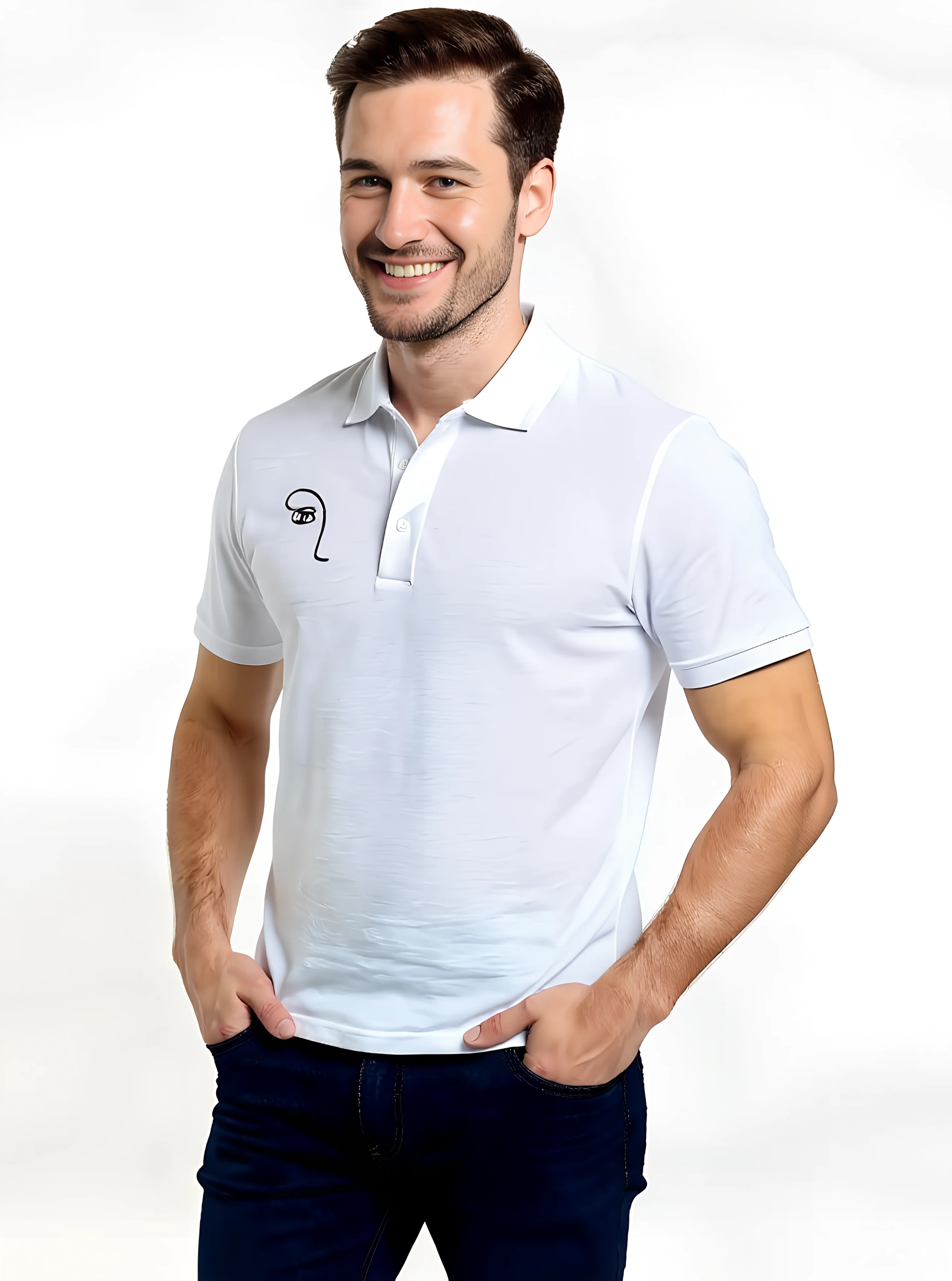 Details Unisex Poloshirt