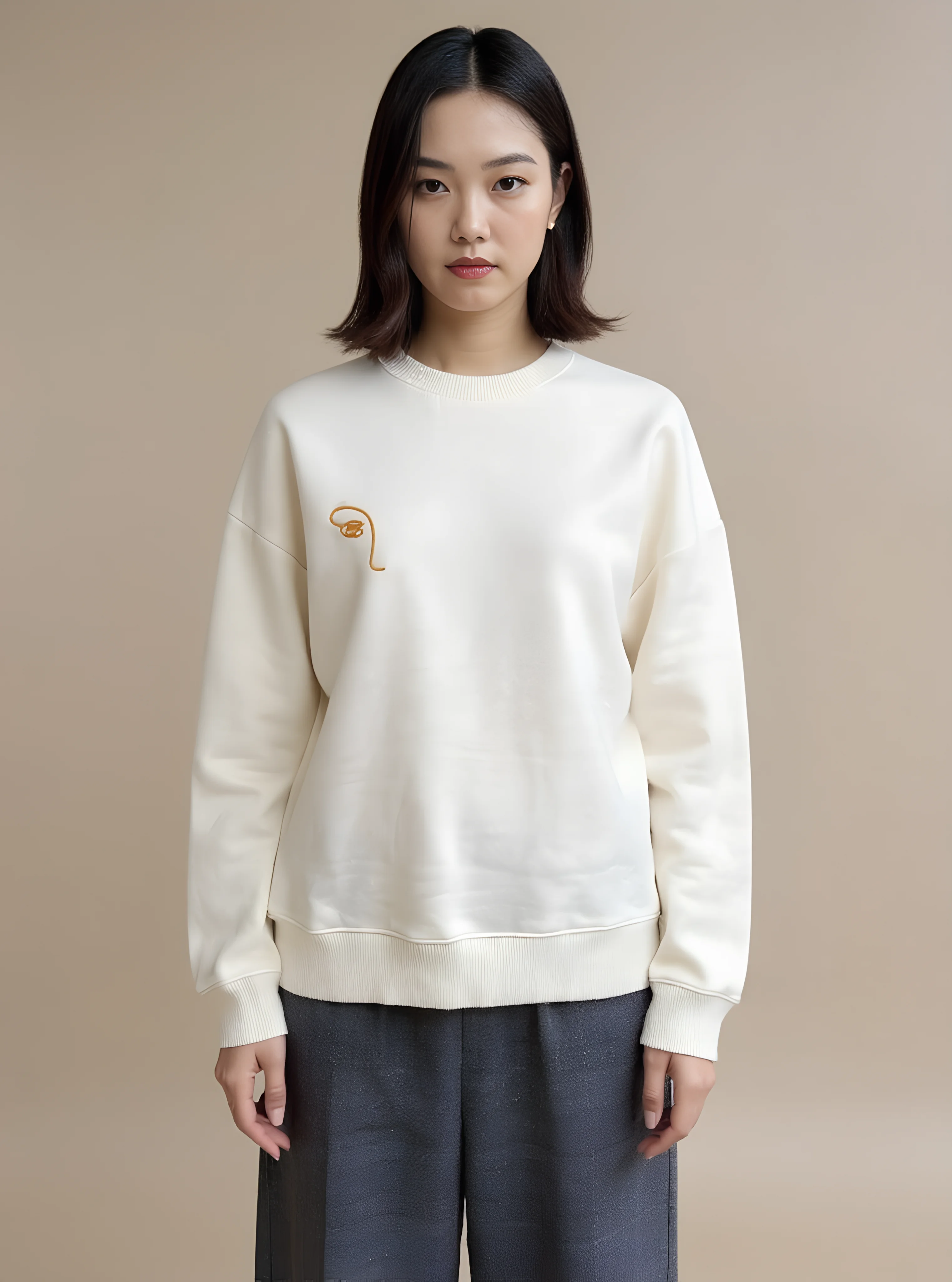 Unisex Details Sweater – Golden Series