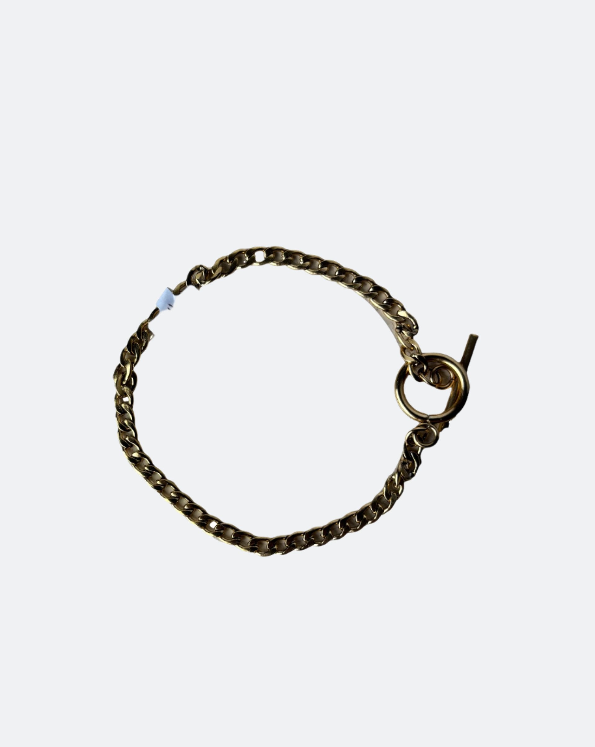 Roestvrij Stalen Armband met Kleine Schakel