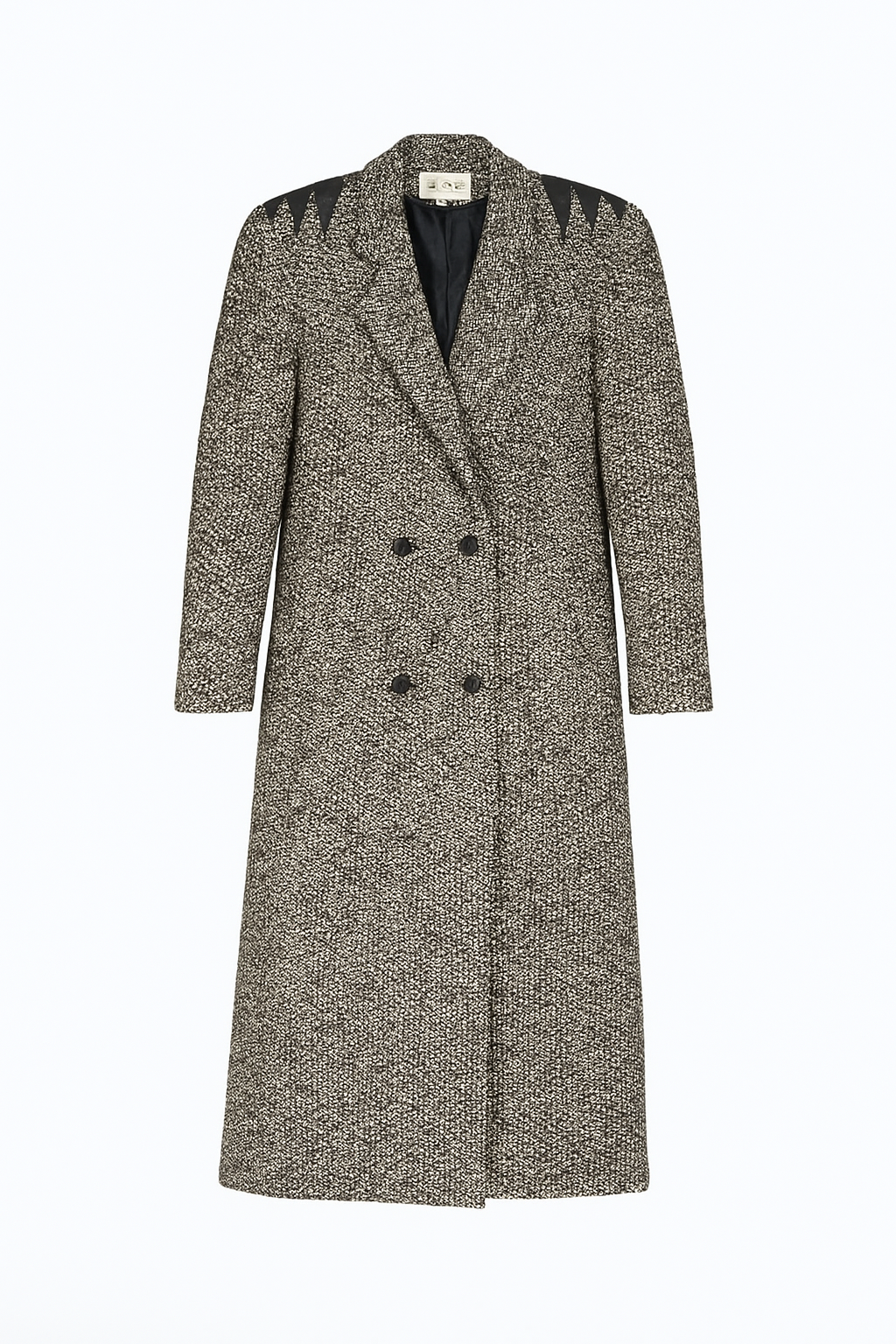 One of a Kind 90s Vintage Wol Coat – Iconisch en Statement