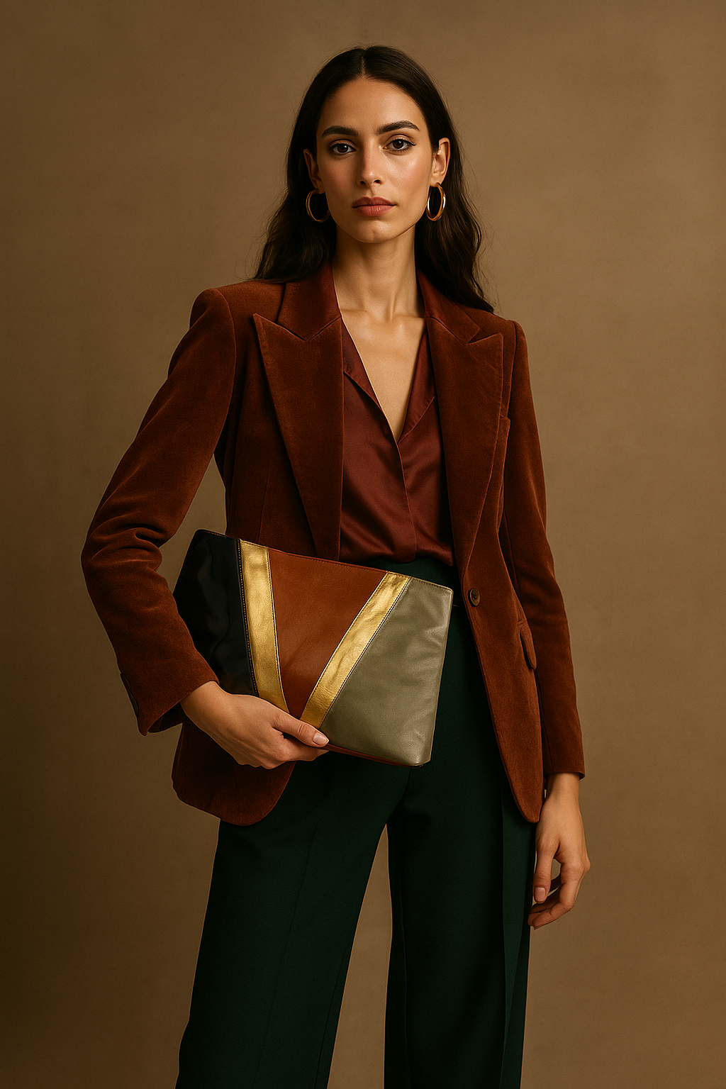 Gekleurde Handmade Clutch van Mogil – Luxe & Uniek