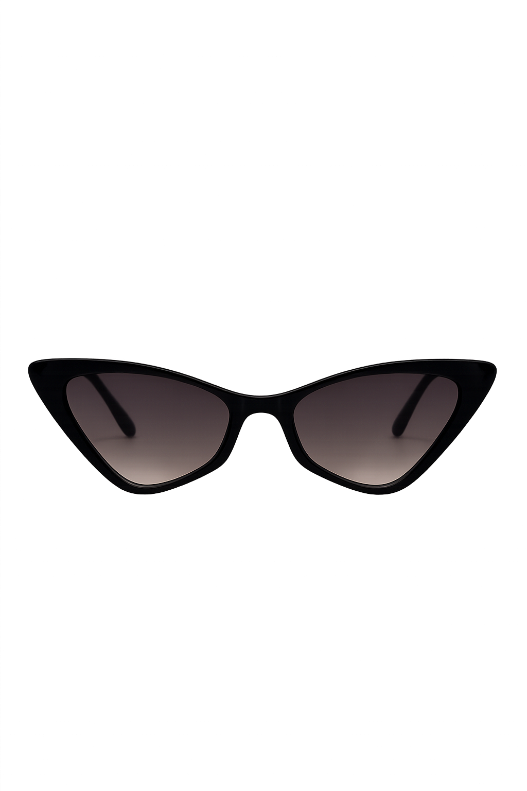 Cat Eye Zonnebril in Zwart