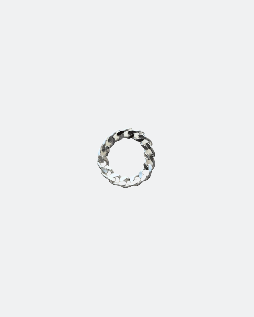 PANZER chain 925 eco silver ring