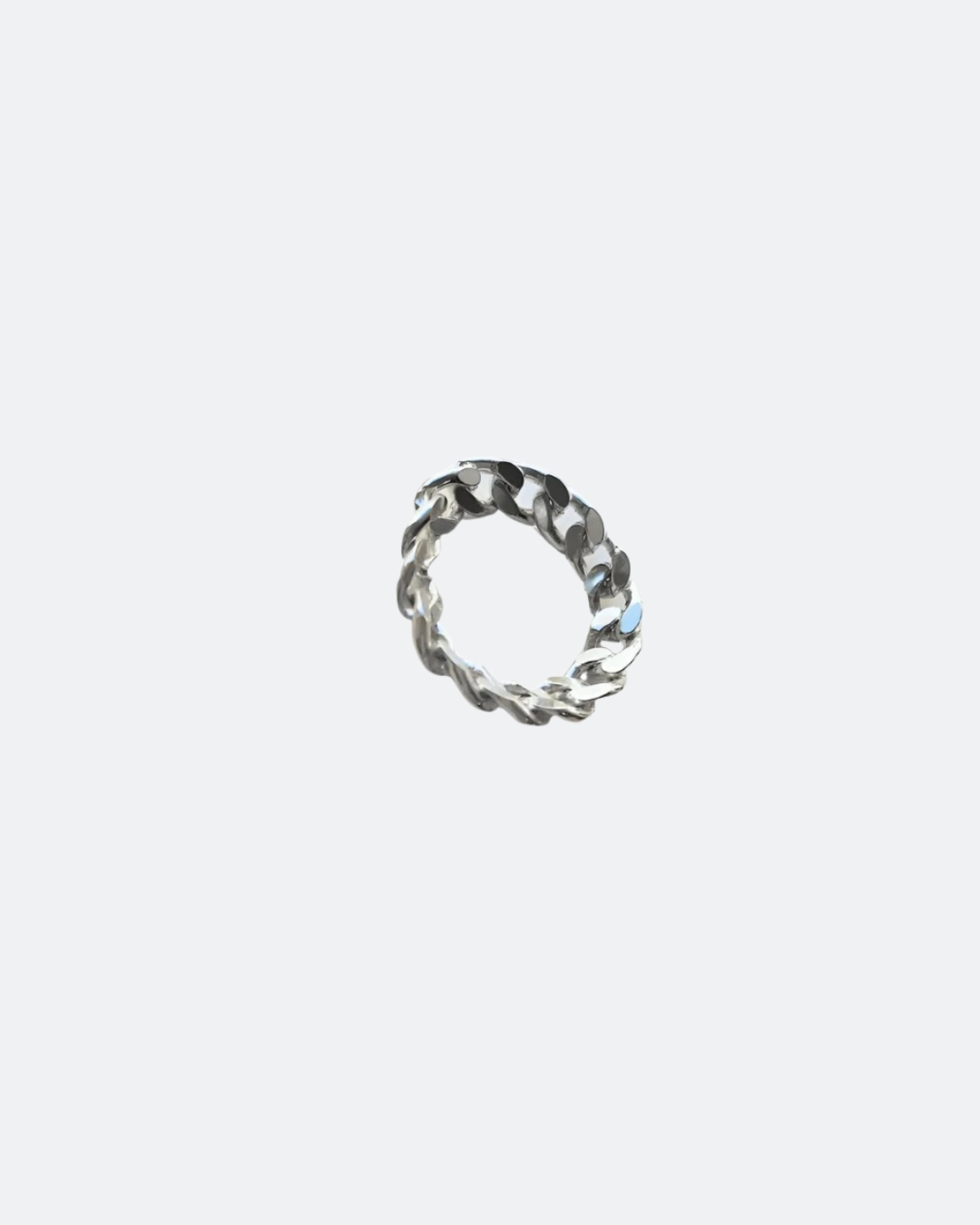 PANZER chain 925 eco silver ring