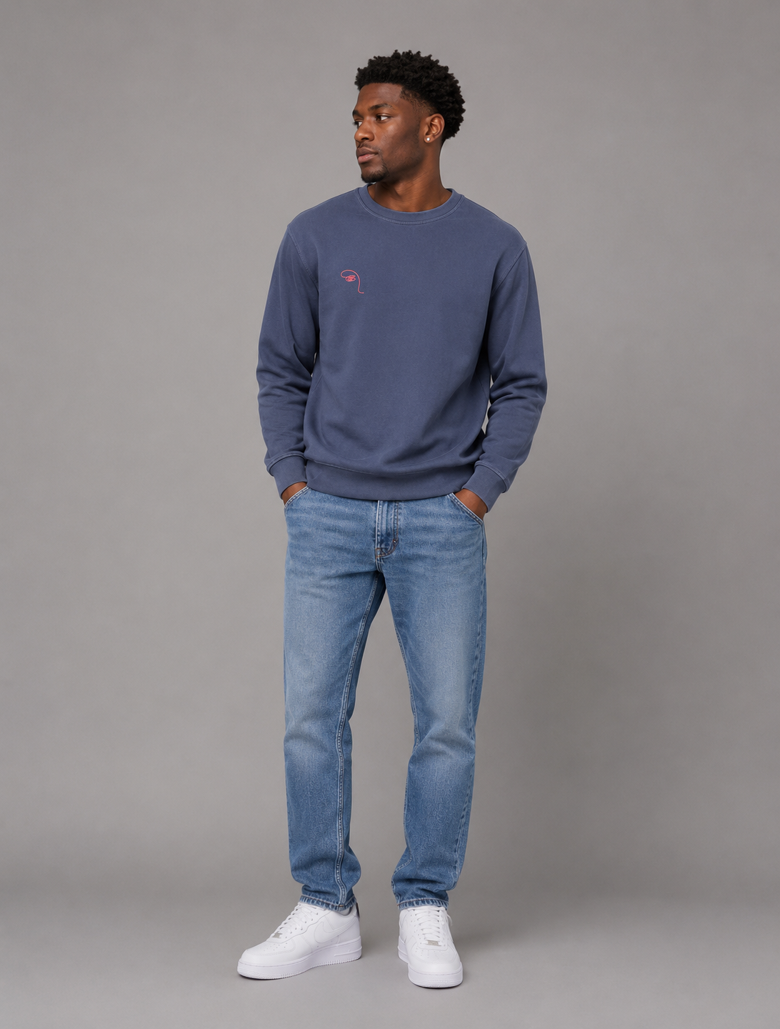 Details Unisex Sweatershirt - 100% Organic Cotton