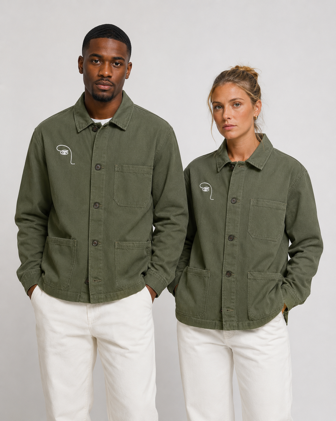 Details atelier jas- 100% Organic Cotton