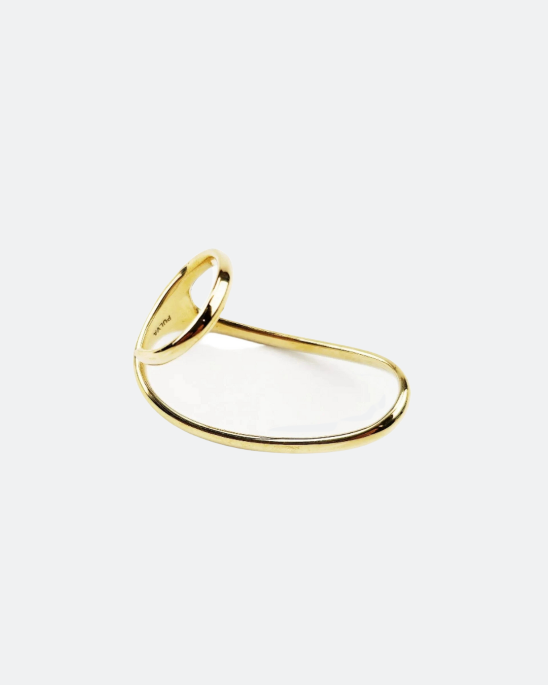 COMET two finger brass ring