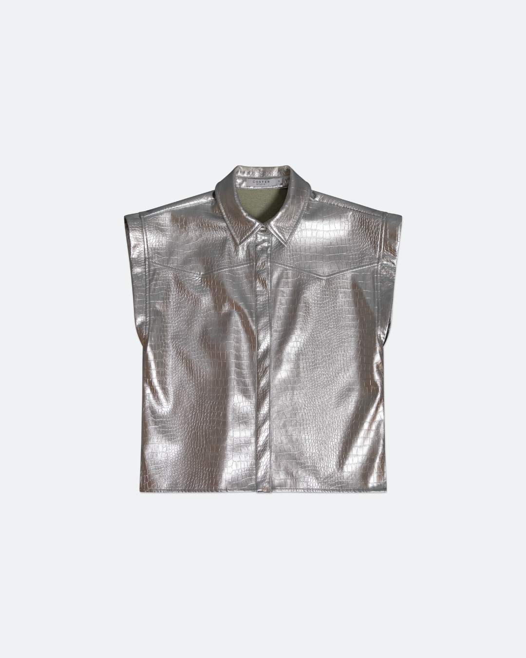 Zilveren Bodywarmer