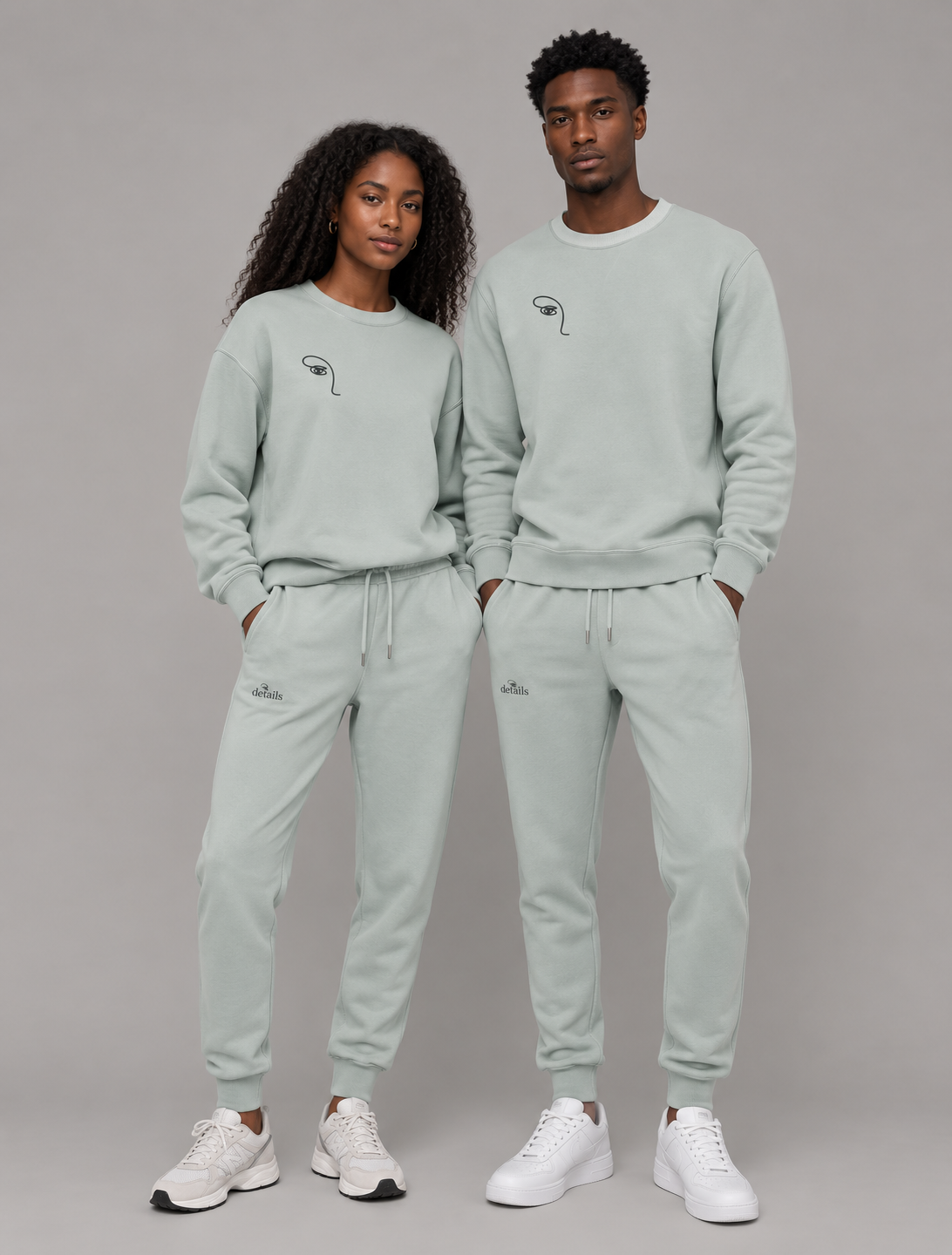 Details Unisex Sweatershirt - 100% Organic Cotton