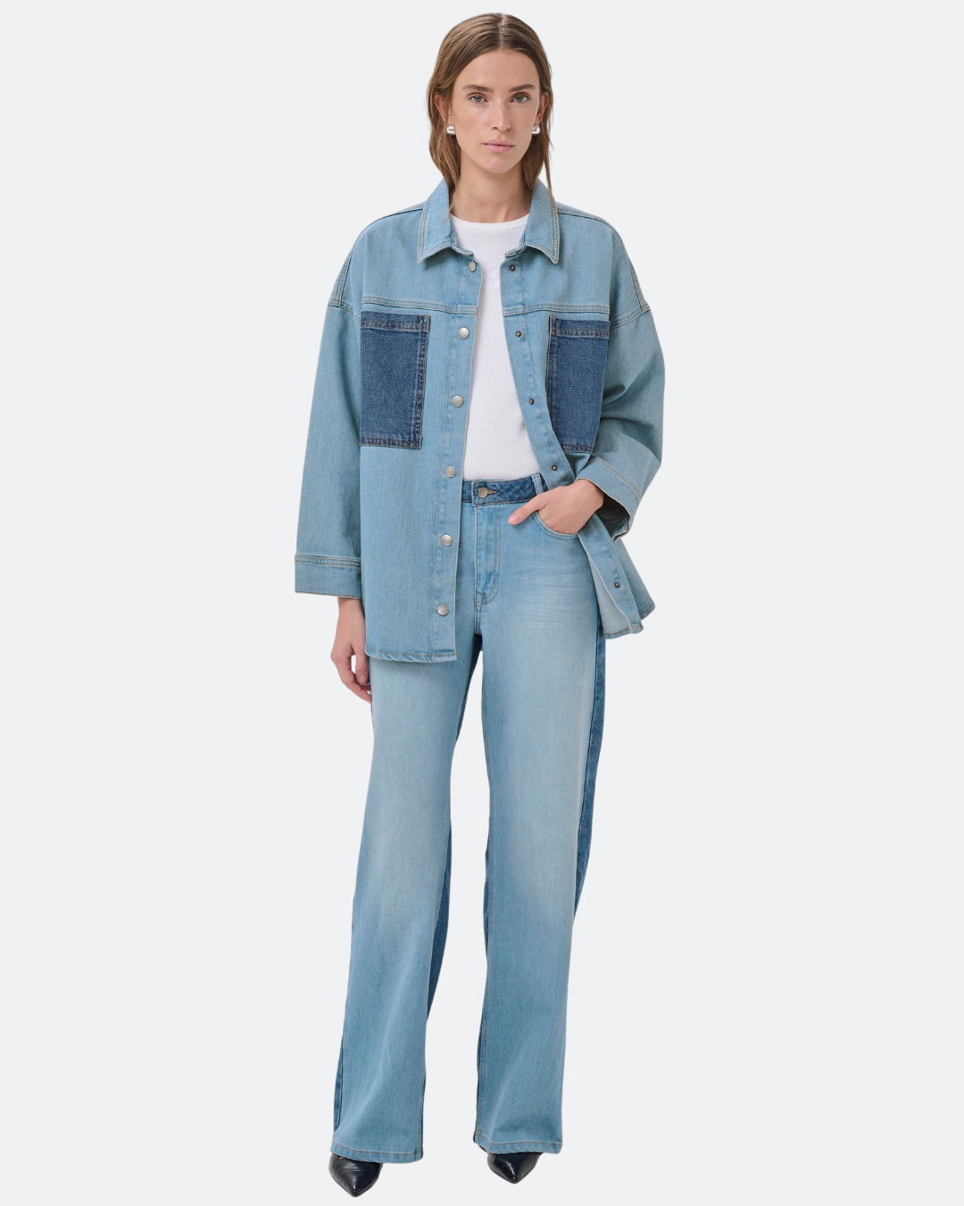 MWMazie 139 Boxy mix shirt