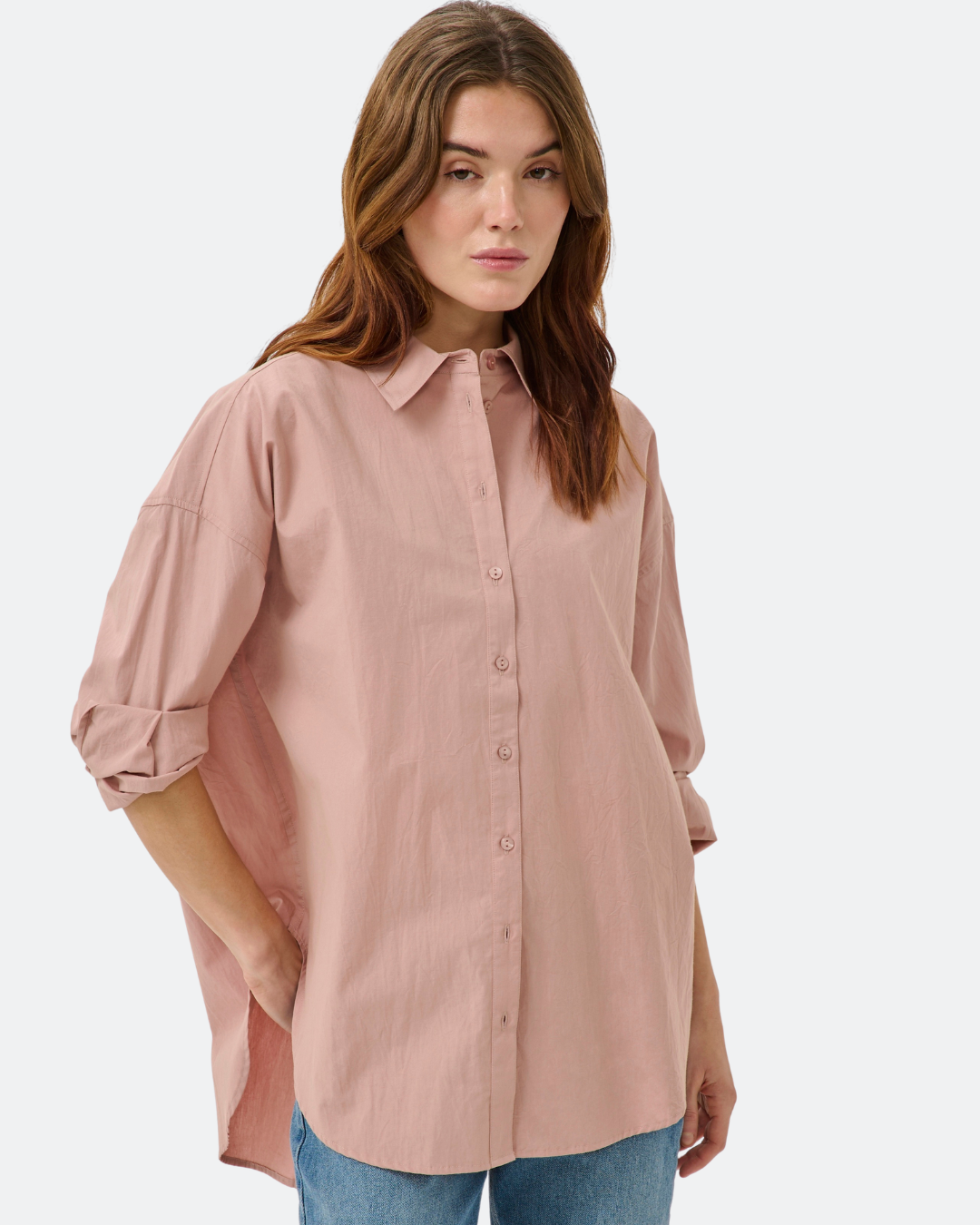 SunnaMW Boxy Shirt - rose